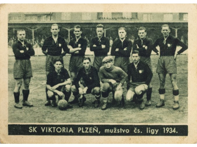 Kartička , Album sportovců, SK Viktoria Plzeň, č. 12