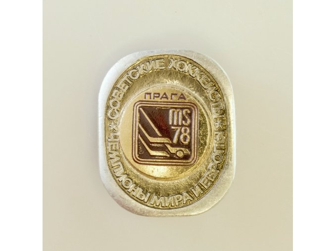 Odznak MS 1978 Hokej