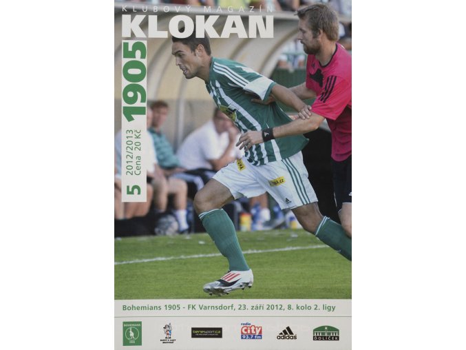 Program Klokan 1905, Bohemians 1905 v. K Varnsdorf, 52012