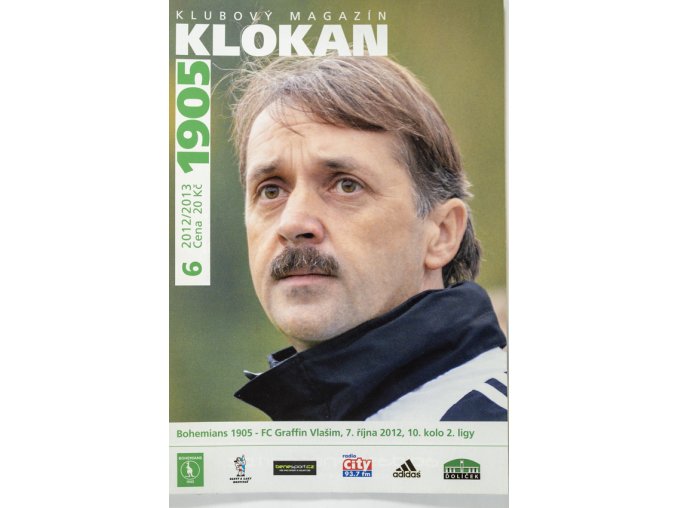 Program Klokan 1905, Bohemians 1905 v. FC Graffin Vlašim, 62012