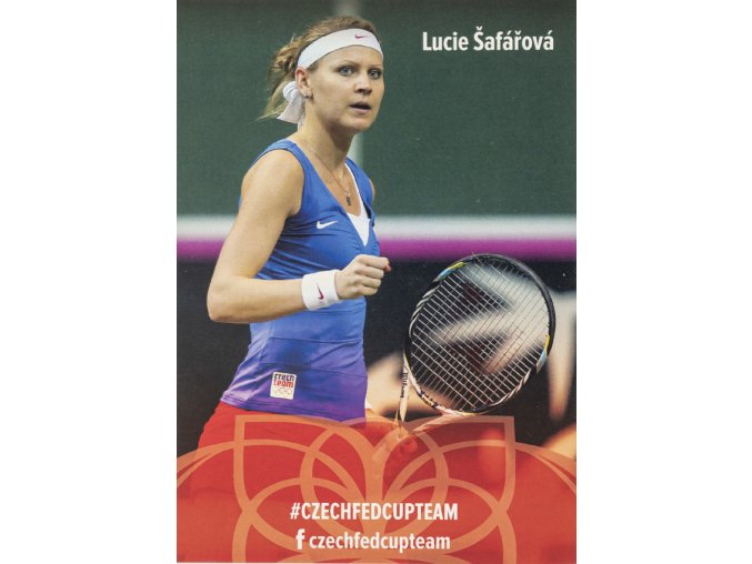 Podpisová karta, Star Team, Lucie Šafářová, Czech fed cup team