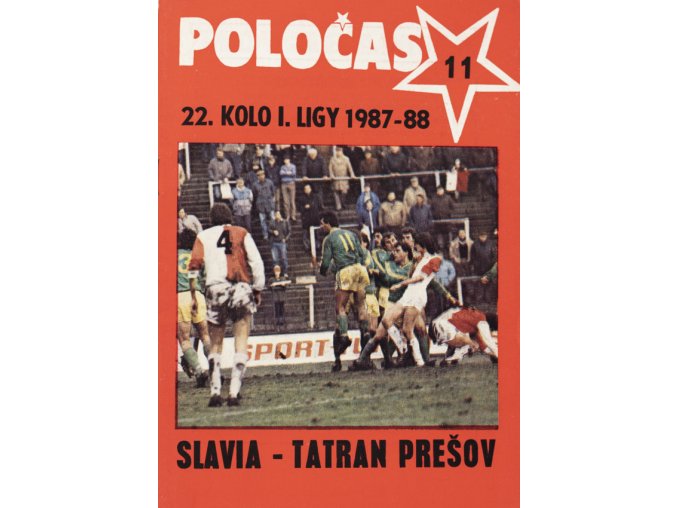 POLOČAS SLAVIA Praha vs. Tatran Prešov, 1987 88