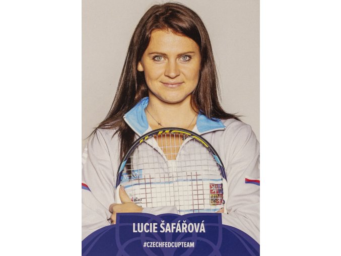 Podpisová karta, Star Team, Lucie Šafářová, Czech fed cup team II