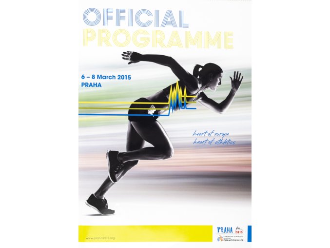 Official Program ME Atletika, Praha 2015