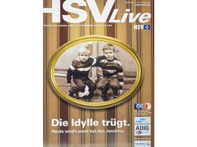 Program Hamburger SV vs. Slavia Prag, 2005 (1)