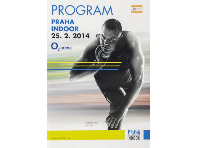 Official Program ME Atletika, malý formát, Praha 2015