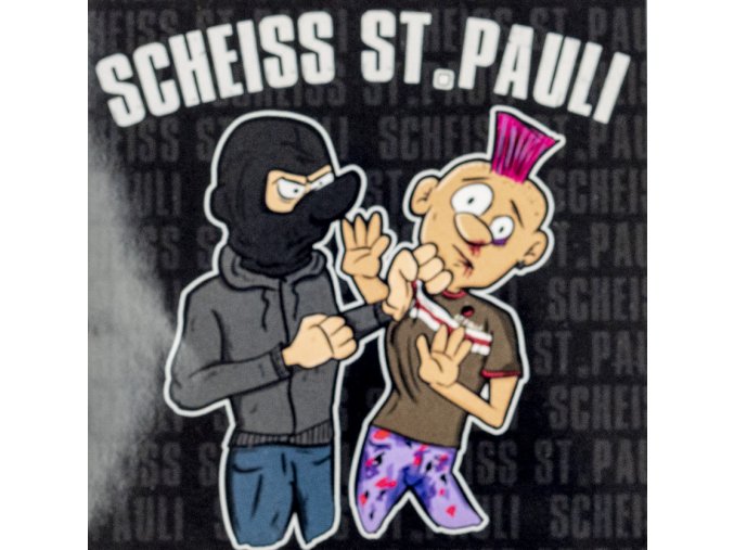 Samolepka Scheiss St.Pauli