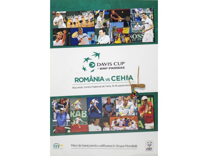 Program, Fed Cup , Romania v. Cehia, 2011