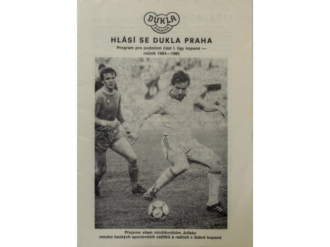 Program, Hlásí se Dukla, zimní část 198485