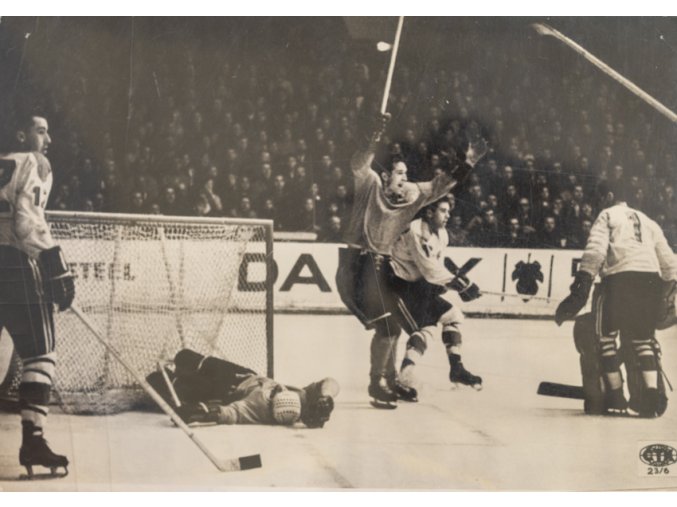 Fotografie ČTK, hokej Sparta v. Slovan