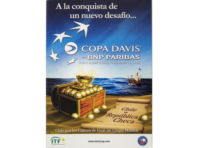 Program, Davis Cup , Chile v. República Checa, 2010