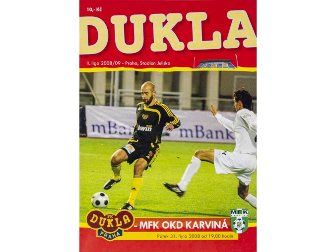 Program Dukla v. MFK OKD Karviná, 2008