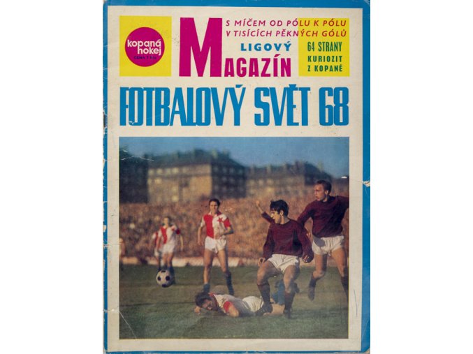 Časopis Kopaná, hokej, Magazín fotbalový svět 1968DSC 6056 3 (10)