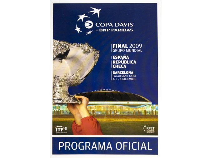 Oficialní program, Final Davis Cup, Espaňa v. República Checa, 2009