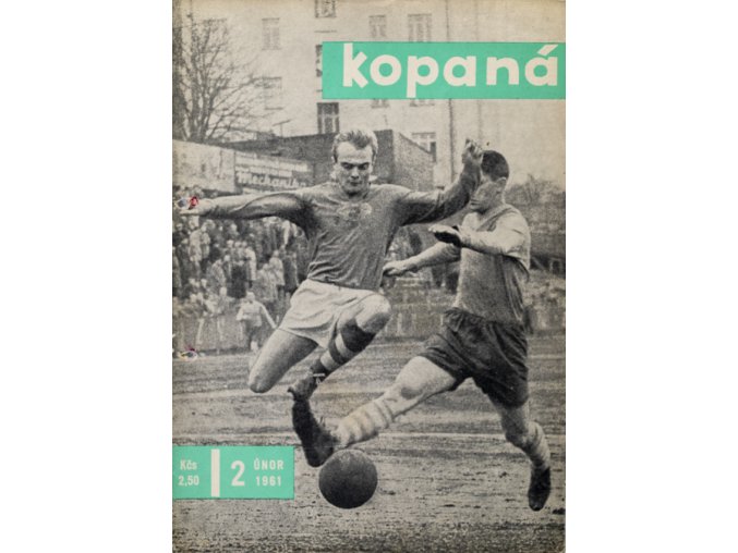 Časopis Kopaná , Únor 1961