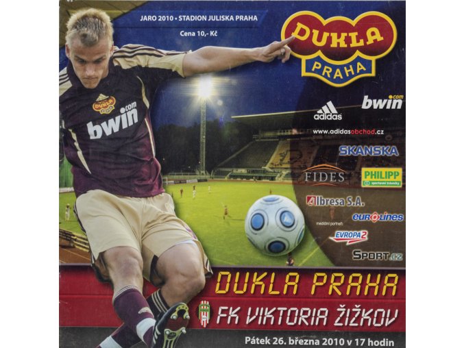 Dukla ZPRAVODAJ, FC Dukla Praha v. FK Viktoria Žižkov, 2010