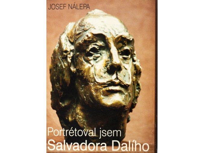 Kniha J. Nálepa, Portrétoval jsem S. Dalího, věnování J. Masopustovi a kresby, 1995 (1)