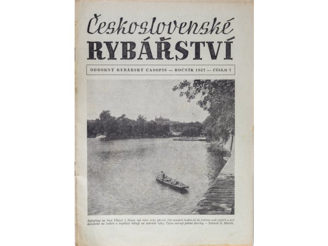 Časopis Československé Rybářství, 71957