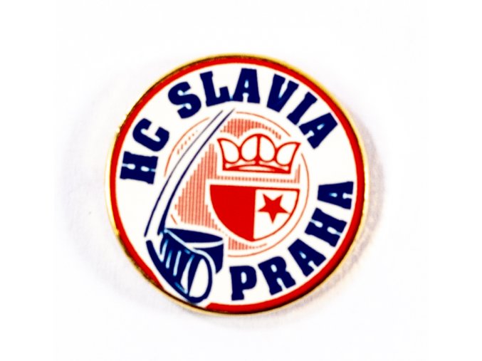 Odznak HC Slavia, původní logo extraliga