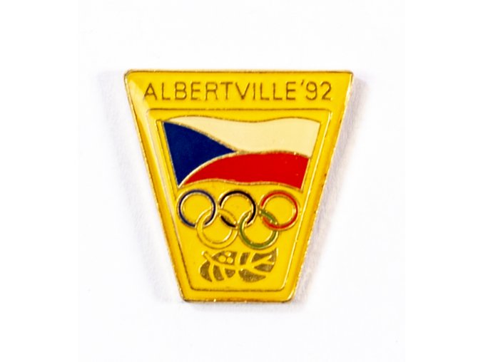 Odznak Olympic, Albertville, 1992, YEL