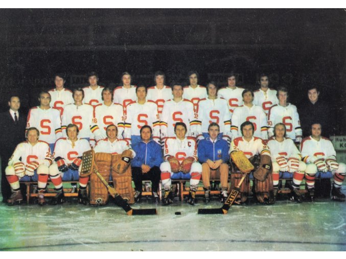 Fotografie Sparta Praha hokej 1973-1974