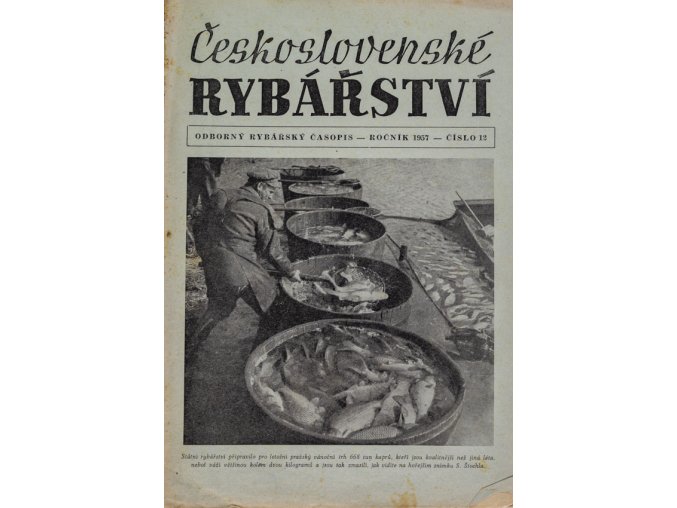 Časopis Československé Rybářství, 121957