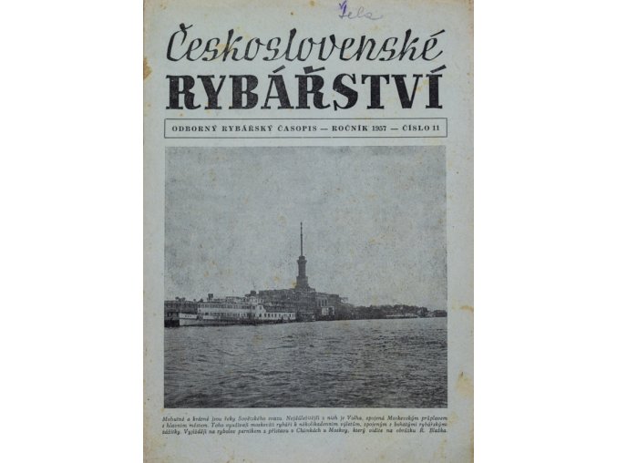 Časopis Československé Rybářství, 111957