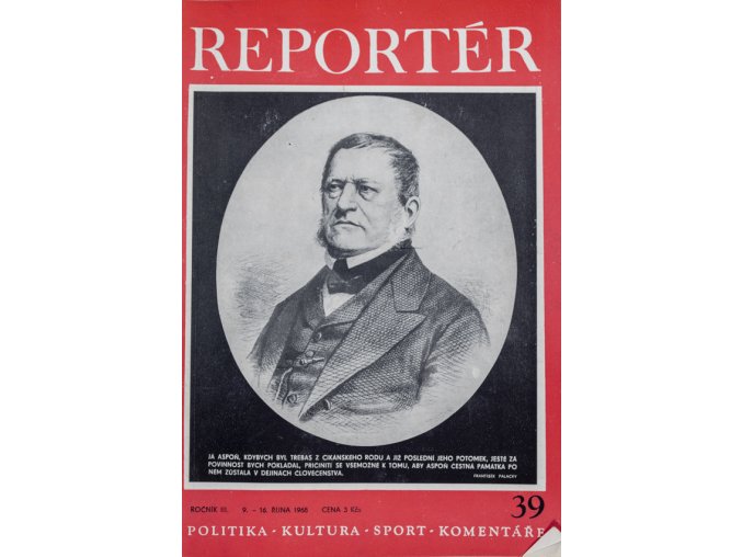 Časopis Reportér, 391968 (1)