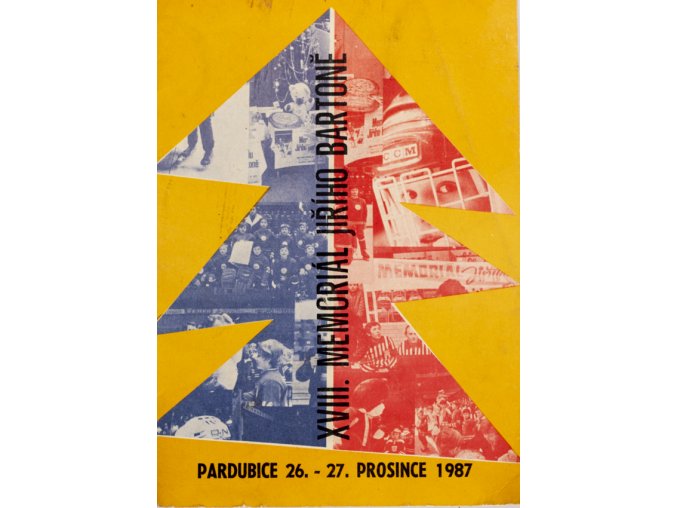 Program, XVIII. Memoriál J. Bartoně, Pardubice, 1987