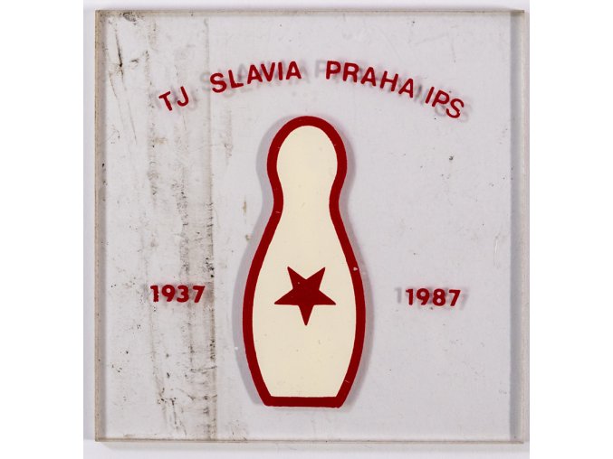 Propagační předmět, TJ Slavia Praha IPS, Kuželky 1937 1987