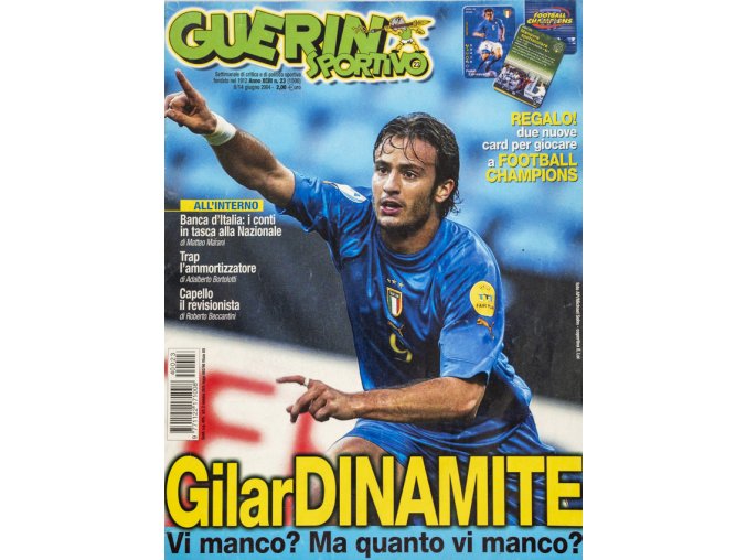 Časopis, Guerin Sportivo, Gilar Dinamite, 2004