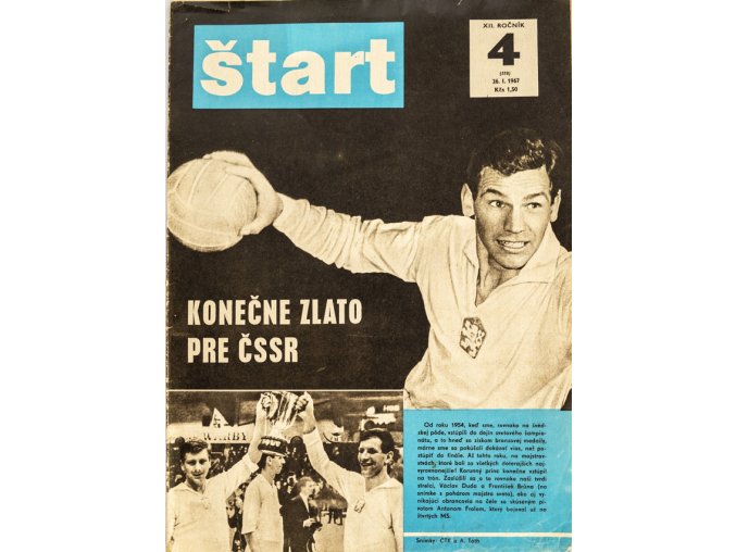 Časopis ŠTART, ročník XIV, 26. I. 1969, číslo 4