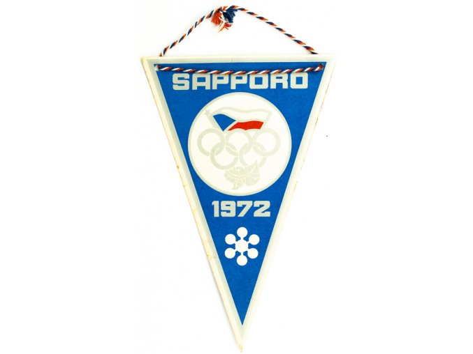 Vlajka klubová ČSSR OH 72 Sapporo (1)