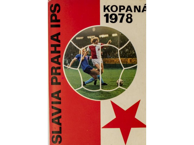 Obal na sběratelské pohlednice Slavia Praha, 1978 (1)