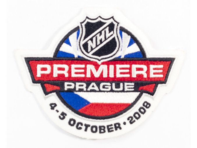 Nášivka NHL Premiere, Prague, 2008