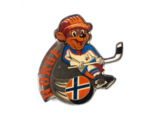 Odznak team Norge, hokej WCH Russia, 2007