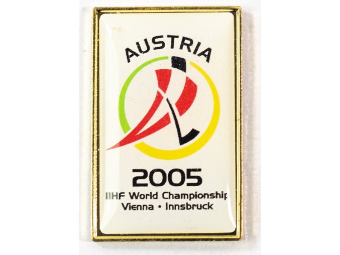 Odznak MS hokej 2005 Austria Vienna