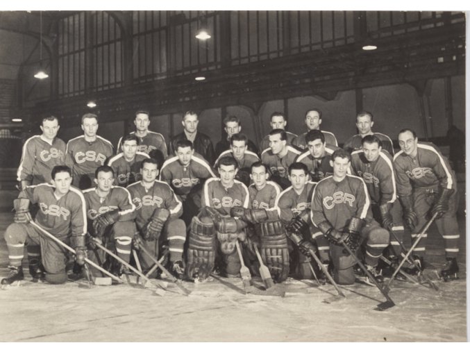 Fotografie , Hokejový tým ČSR, 1960, 016 (1)