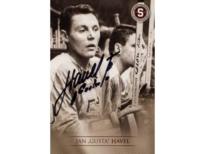 Podpisová karta, Jan Gusta Havel, autogram