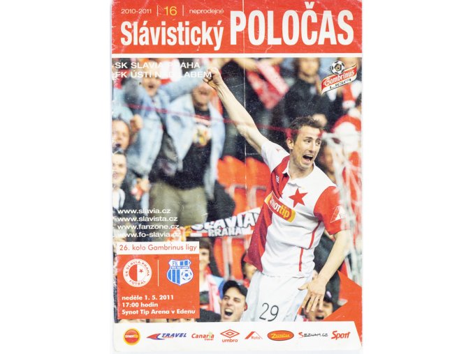 Poločas Slavia FK Ústí nad Labem, 2011