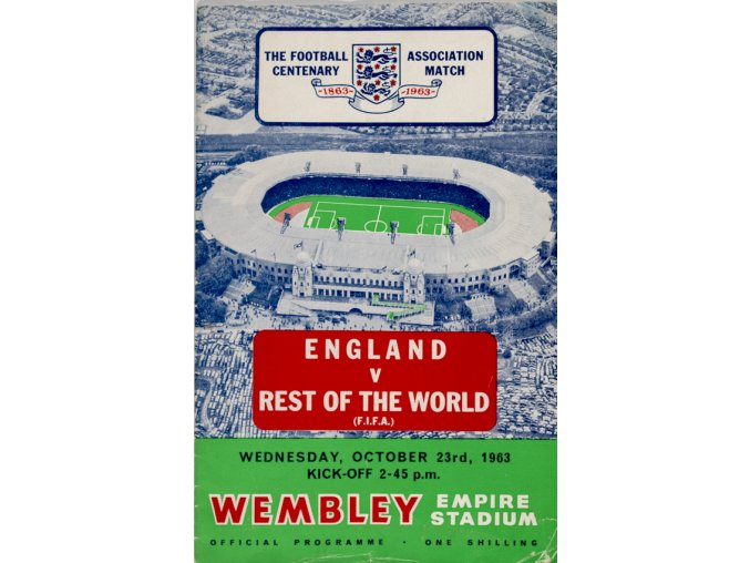 Program, England v. Rest of the World, 1963