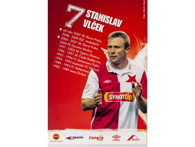 Podpisová karta, Stanislav Vlček, Slavia Praha (1)