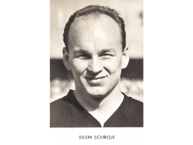Foto kartička Malé sportovní portréty, Vilém Schrojf (1)