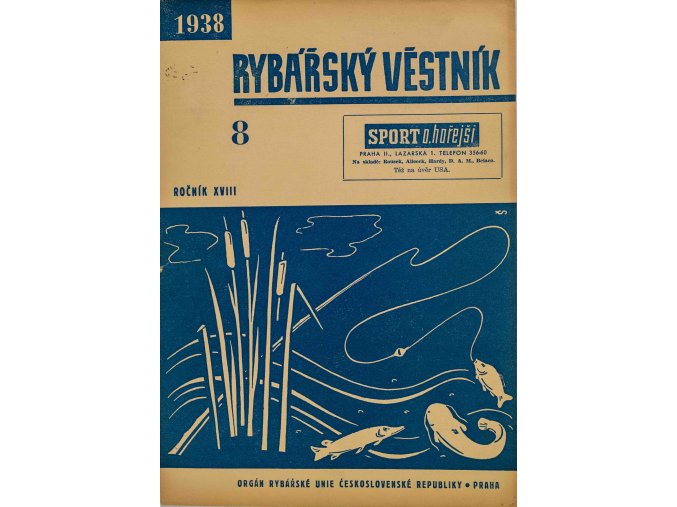 Časopis Rybářský věstník 81938