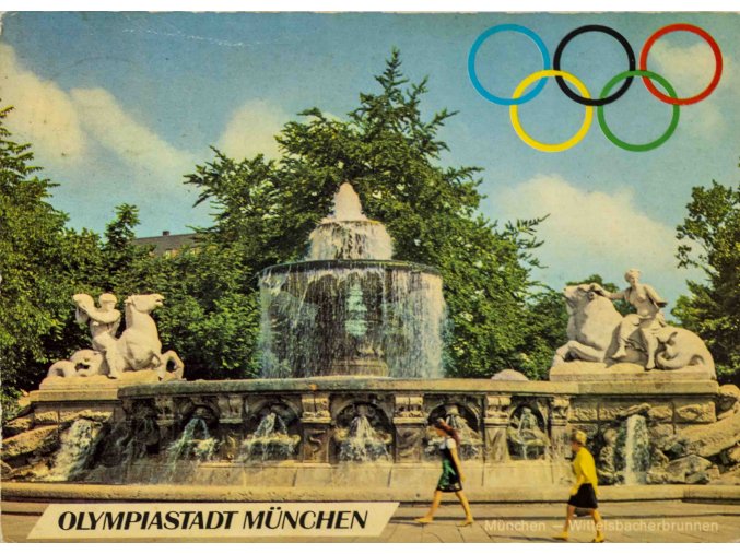 Pohlednice Olympiastadt Munchen (1)