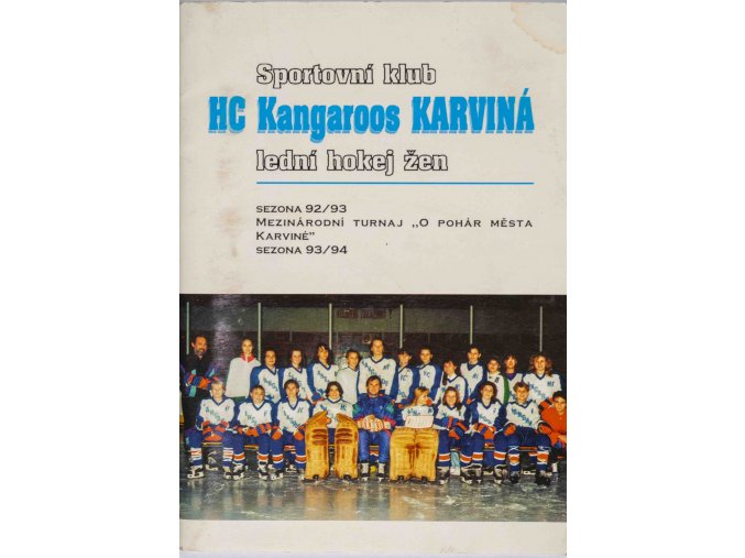 Bulletin HC Kangaroos Karviná, lední hokej žen, 9394