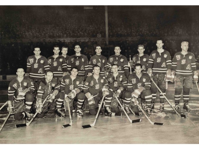Mužstvo USA MS v hokeji 1959 Československo II (1)