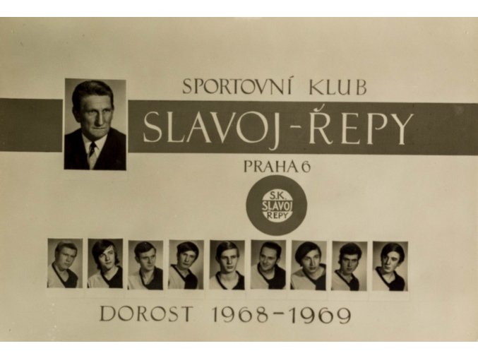 Foto SK Slavoj Řepy, Praha 6, dorost 1968 1969