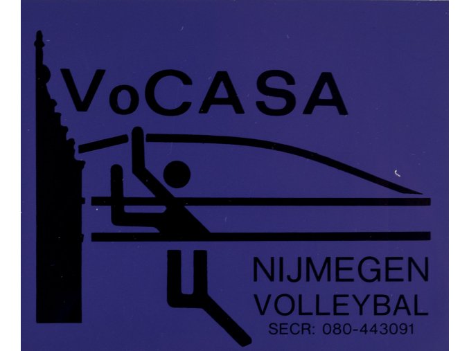 Samolepka, VoCasa, Nijmegen Volleyball