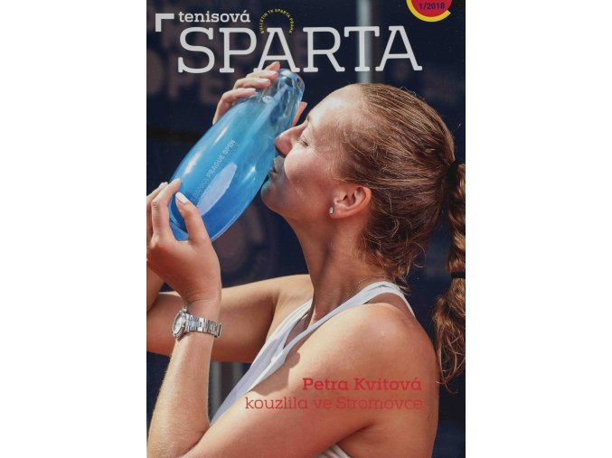 Časopis Tenisová Sparta, Petra Kvitová, 2018
